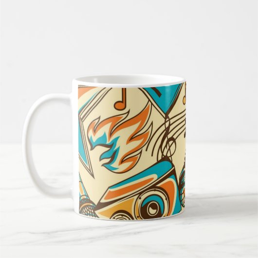 Mug Motif musical (Gauche)