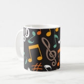 Mug Motif musical (Devant gauche)
