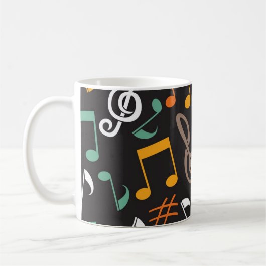 Mug Motif musical (Gauche)
