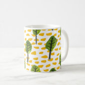 Mug Motif Naïve Green Black Tree (Devant droit)