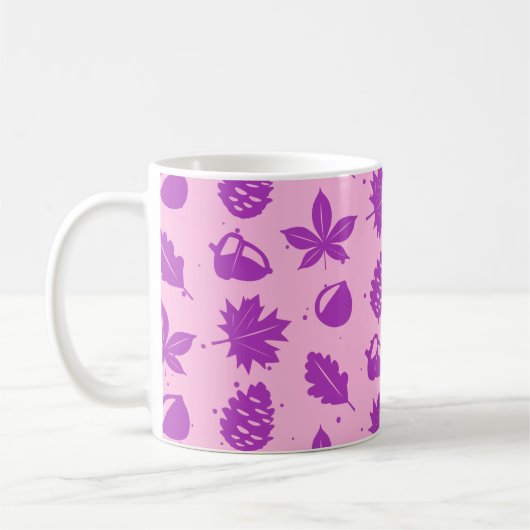 Mug Motif naturel graphique coloré (Gauche)