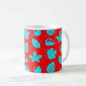 Mug Motif naturel graphique coloré (Devant droit)