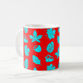 Mug Motif naturel graphique coloré (Devant gauche)