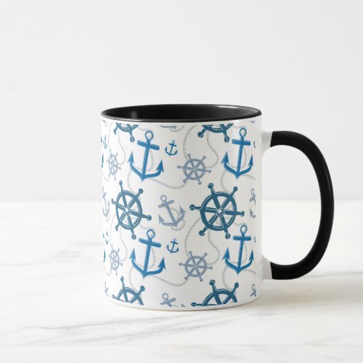 Mug motif nautique (Droite)