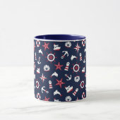 Mug Motif nautique de mer (Centre)