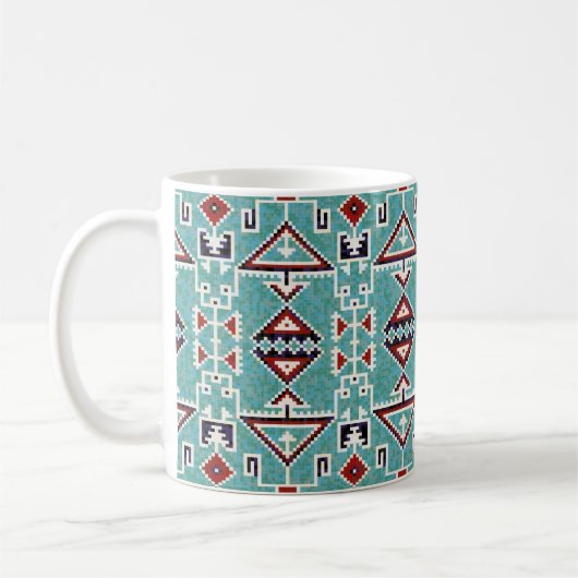 Mug Motif Navajo des Indiens d'Amérique  (Gauche)