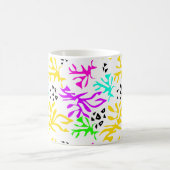 Mug motif néon multicolore Abstrait (Centre)