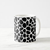 Mug Motif noir et blanc complexe (Devant droit)