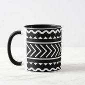 Mug Motif noir et blanc Design artistique (Gauche)