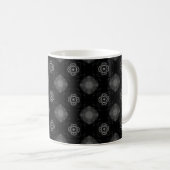 Mug Motif noir et gris (Devant droit)