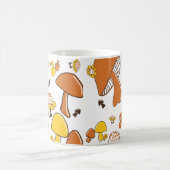 Mug Motif nostalgique de champignons (Centre)
