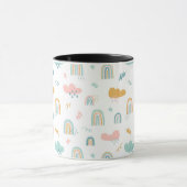 Mug Motif nuage Rainbow et pluie amusant (Centre)