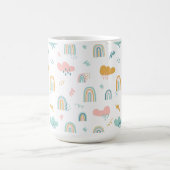 Mug Motif nuage Rainbow et pluie amusant (Centre)
