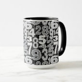 Mug Motif numérique (Devant droit)
