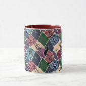 Mug Motif numérique géométrique abstrait moderne 59 (Centre)