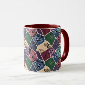 Mug Motif numérique géométrique abstrait moderne 59 (Devant droit)