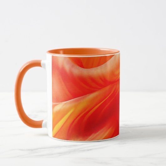 Mug Motif orange (Gauche)