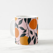 Mug Motif orange vibrant (Devant gauche)