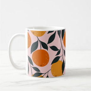 Mug Motif orange vibrant