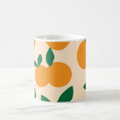 Mug Motif Oranges De Fruits D'agrumes De Style Moderne (Centre)