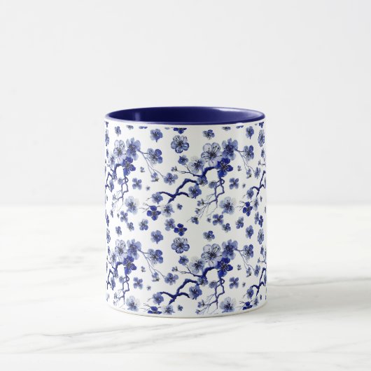 Mug Motif oriental de branche de Sakura (Centre)