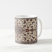 Mug Motif oriental floral perse de tapis (Devant droit)