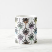 Mug Motif Paint Drop Palm Tree (Centre)