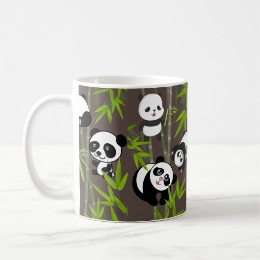 Mug Motif panda chinois (Gauche)