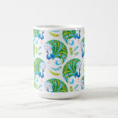 Mug Motif Paon et Plumes (Centre)