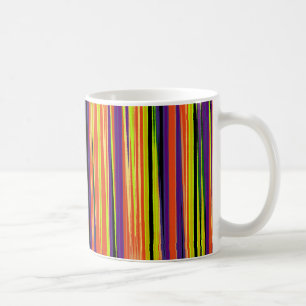 Mug Motif papier déchiré coloré