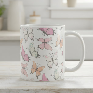 Mug Motif papillon