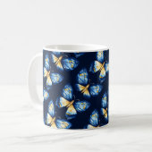 Mug Motif papillon bleu (Devant gauche)