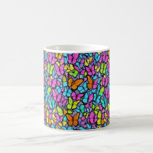 Mug Motif papillon coloré (Centre)