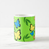 Mug Motif papillon de printemps (Centre)
