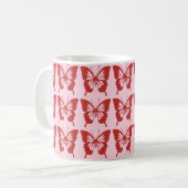 Mug Motif papillon rouge (Devant gauche)