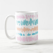 Mug Motif Pastel Batik (Gauche)