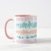 Mug Motif Pastel Batik (Gauche)