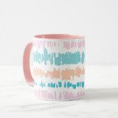 Mug Motif Pastel Batik (Devant gauche)