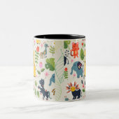 Mug Motif Pastel Jungle Animal (Centre)