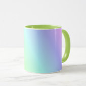 Mug Motif pastel multicolore (Devant droit)