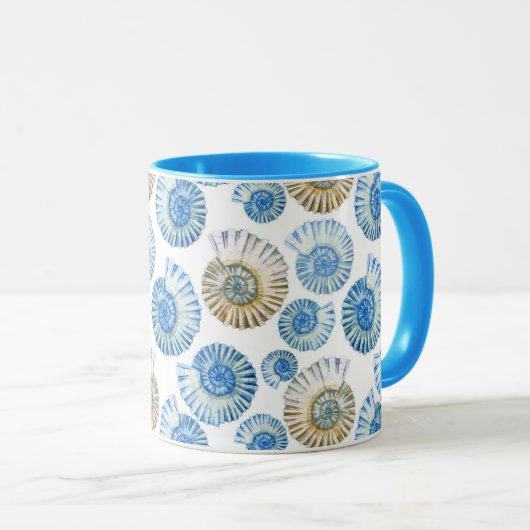 Mug Motif Pastel Seashell 2 (Devant droit)
