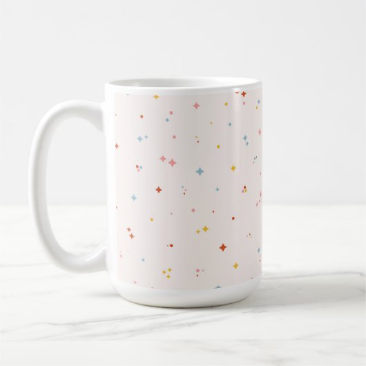 Mug Motif Pastel Star (Gauche)