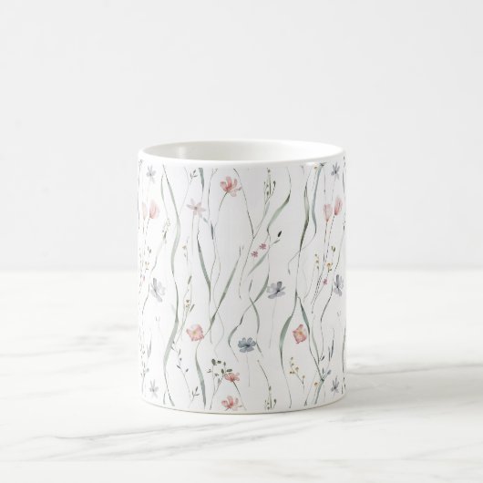 Mug Motif Pastel Tiny Spring Flowers (Centre)