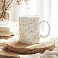 Motif Pastel Tiny Spring Flowers
