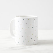 Mug Motif Pastel Triangle (Devant gauche)