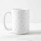 Mug Motif Pastel Triangle (Gauche)