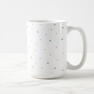 Mug Motif Pastel Triangle