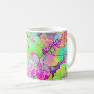 Mug Motif Peint À La Main Et Numériquement Art 41