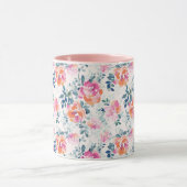 Mug Motif peint de roses (Centre)