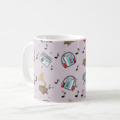 Mug Motif Périphériques de musique (Devant gauche)